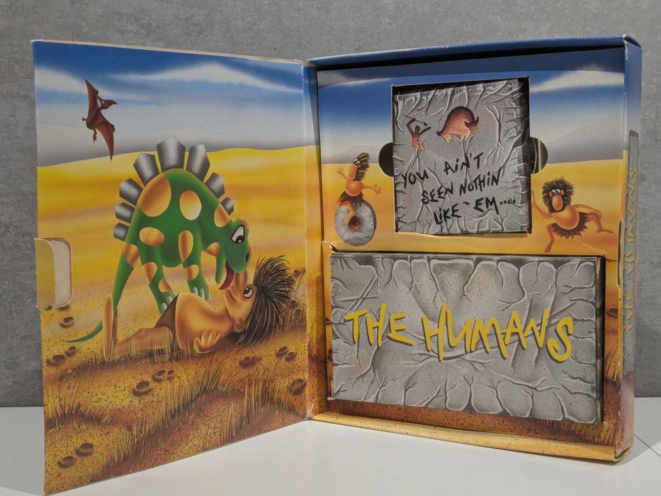 The Humans gra BIG BOX Amiga dyskietki z 1992 r.