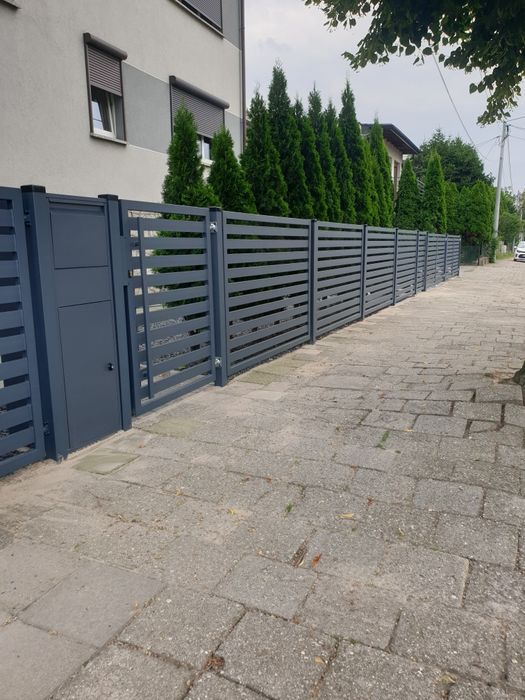 Schody balustrady bramy przesuwne brama płoty