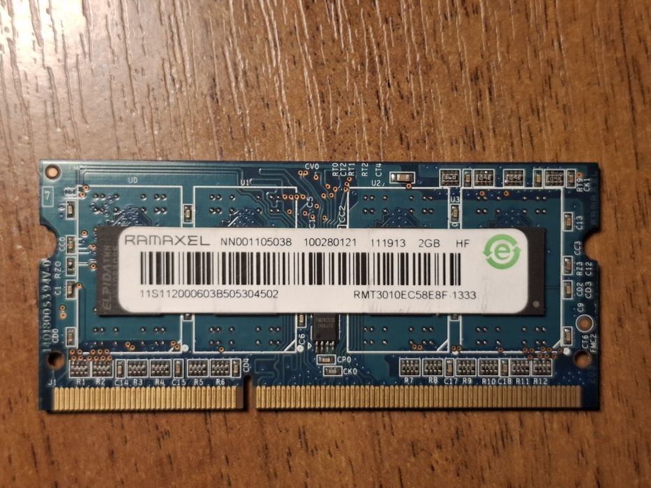 Оперативна пам'ять  Ramaxel 2ГБ DDR3 ,1333