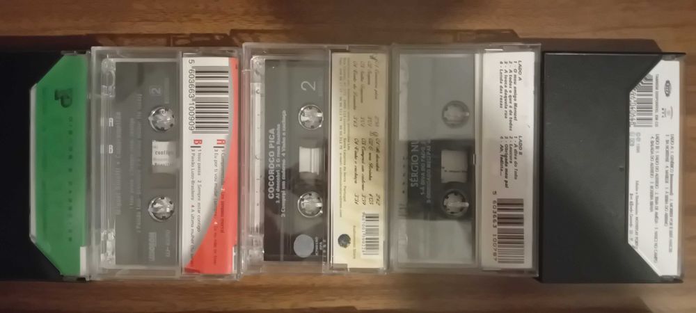 Música em Cassetes de Artistas Portugueses e Coletâneas 06/2026.