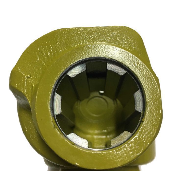 Przegub wałka WOM 27x70 rura cytryna, 6 frezów 34,9mm 1 3/8" 390Nm