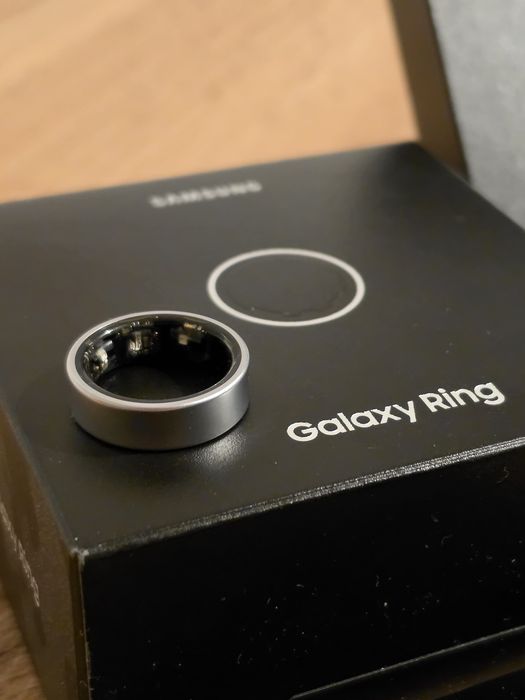 Samsung Galaxy ring Titanium silver (s9)