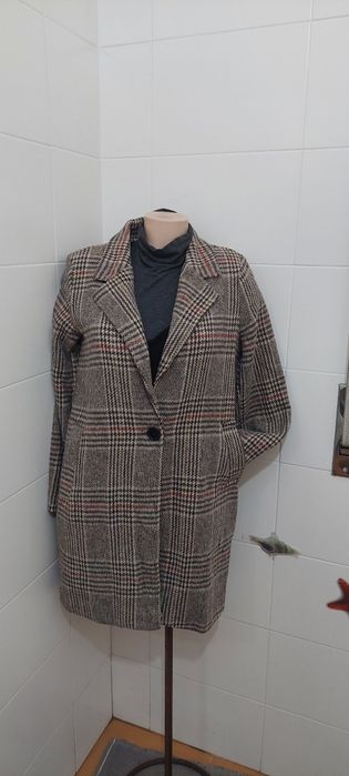 Casaco oversized tamanho S Novo