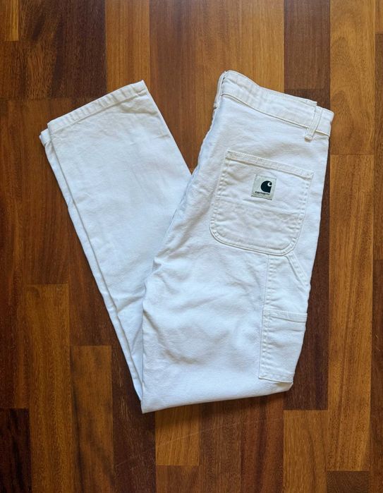 Białe spodnie Carhartt roz. XS/S (25US)