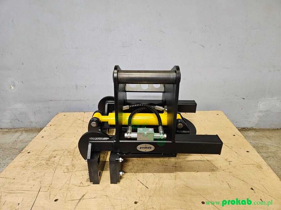 Chwytak hydrauliczny do słupów osprzęt minikoparki