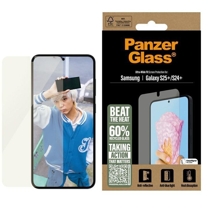 Szkło hartowane PanzerGlass All-in-One Fit do Samsung Galaxy S25+