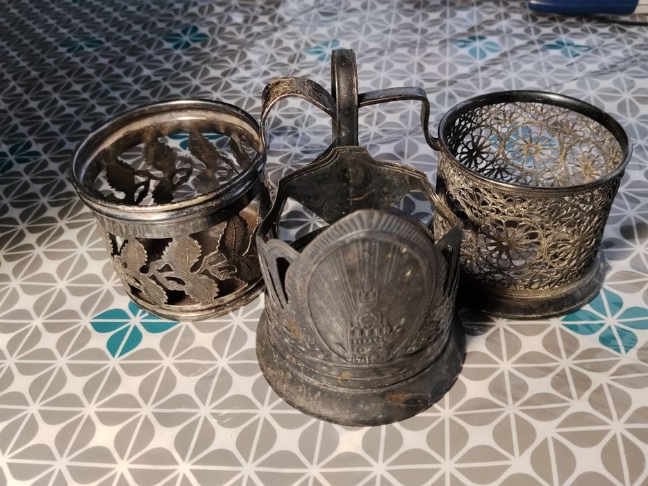 Подстаканники 
Подстаканникмельхио