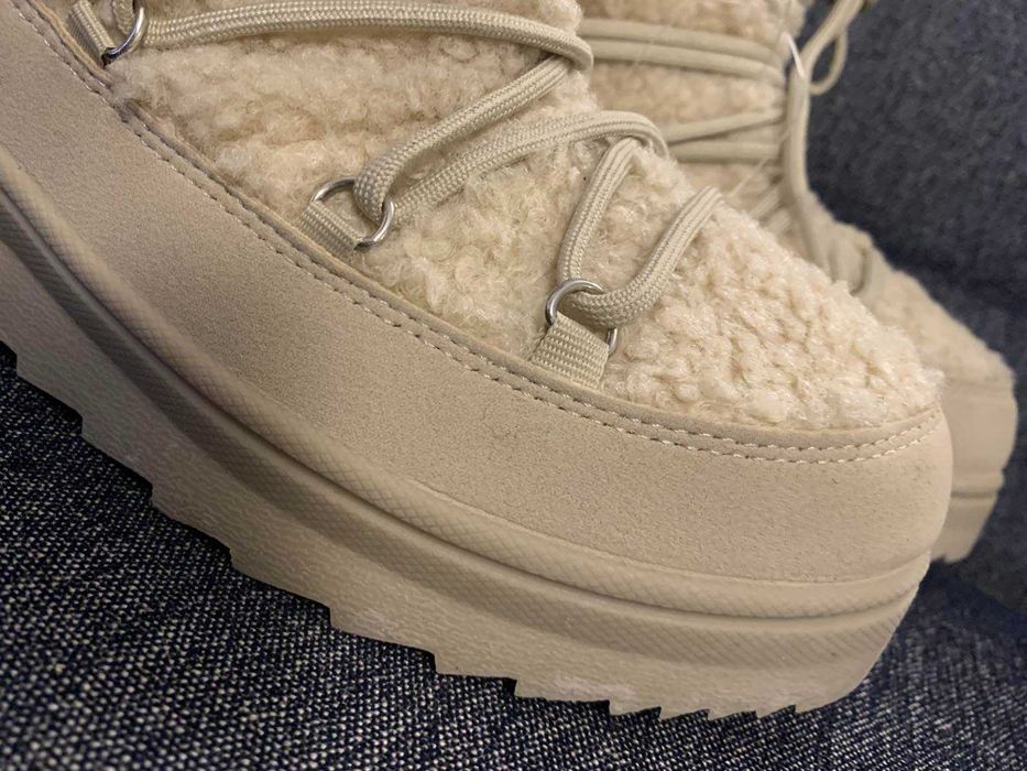 Луноходы Женские зимние сапоги  по стельке 25.5