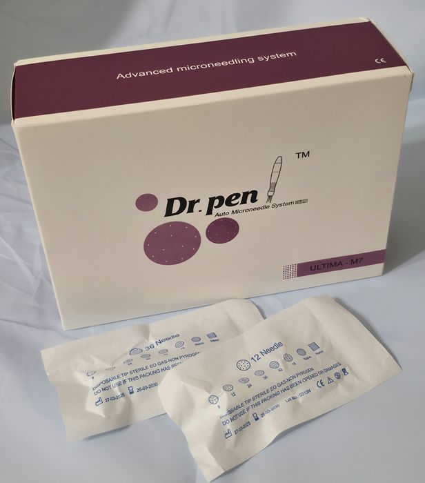 Дермапен і 12 картриджів на вибір у подарунок.Дермаштамп. dr. pen