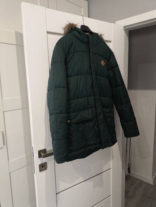 Kurtka męska zimowa Jack & Jones rozmiar L zielona