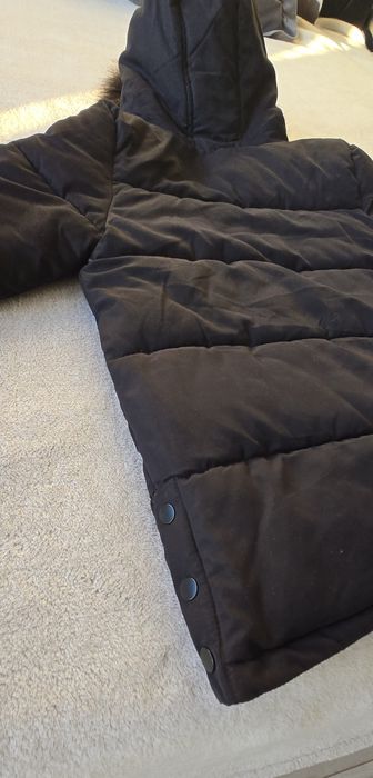 Kurtka zimowa z futerkiem 9-10 lat