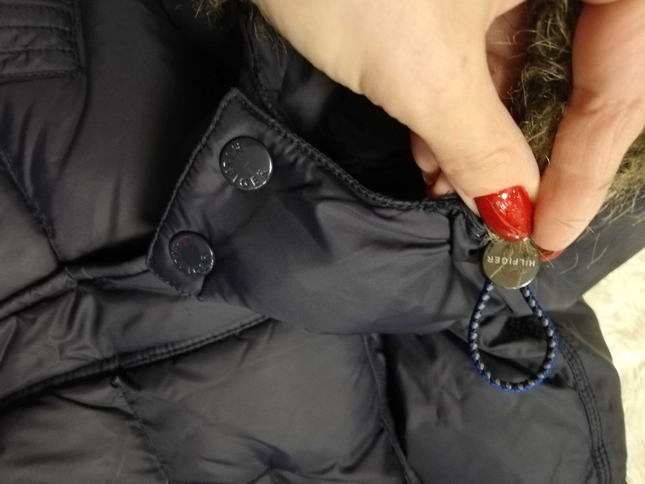 kurtka parka Tommy Hilfiger M 38 płaszcz puchowy Tommy Hilfiger M 38