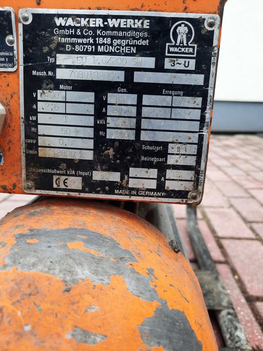 Przetwornica WACKER z Buławą