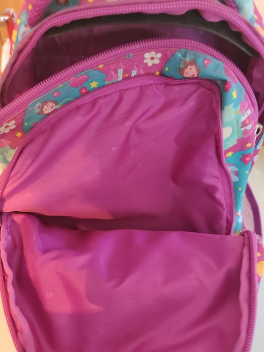 Mochila trolei de menina