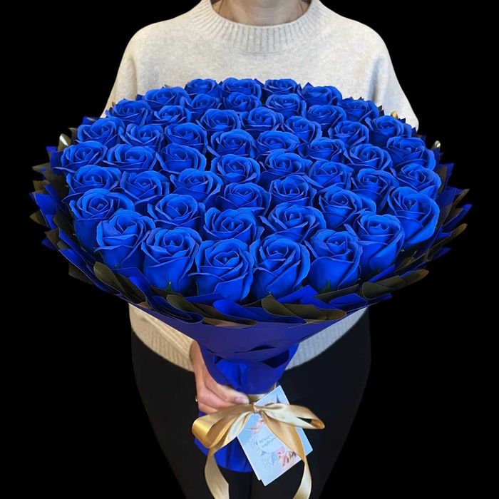 Prezent na 40 Urodziny. Mydlany kwiaty mydlane róże 40 szt. Ślub