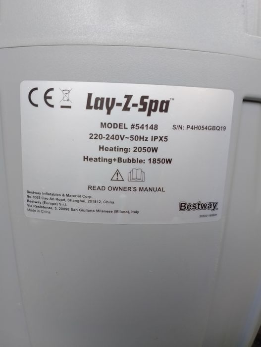 Pompa Bestway Lay-Z-Spa
