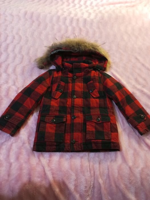 Зимова куртка-пуховик,пальто на хлопчика 110-116р,5-6 р
