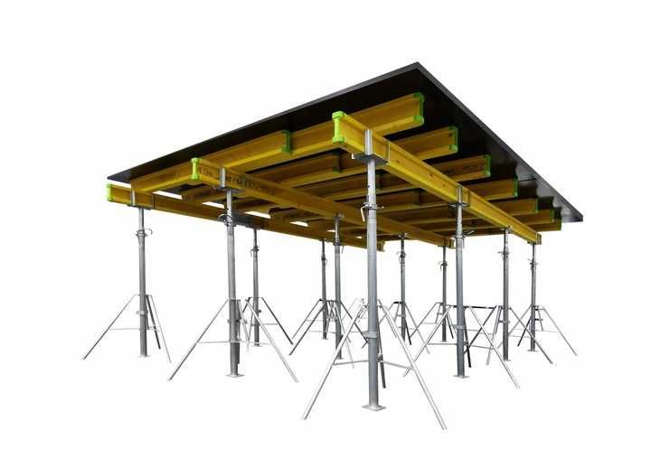 WYNAJEM Szalunki stropowe, stemple, buława, zacieraczka do betonu