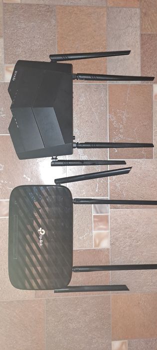 Два роутера,комплектом,archer a6,tenda ac1200