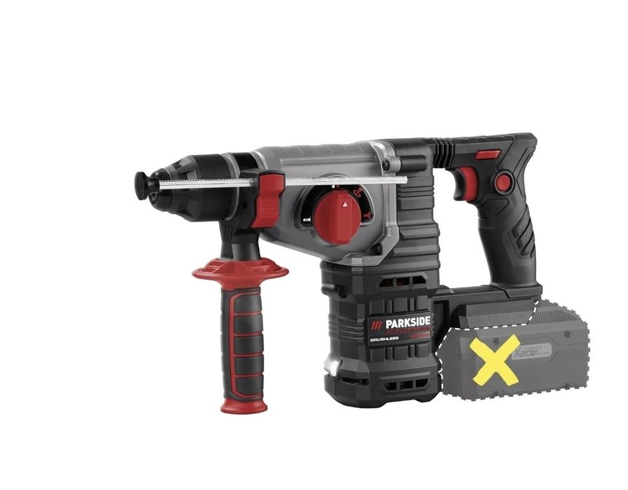 перфоратор PARKSIDE performance 20v