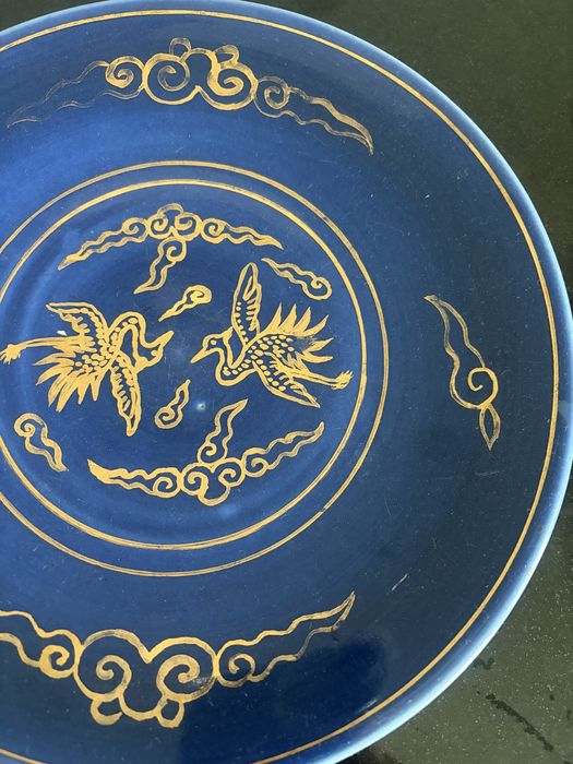 Prato de porcelanna chines antiga
