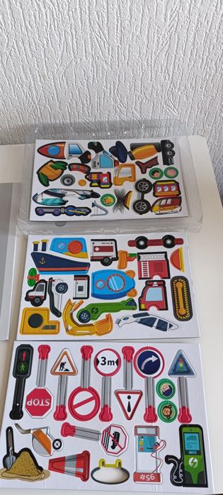 Klocki magnetyczne*58 szt.*bdb