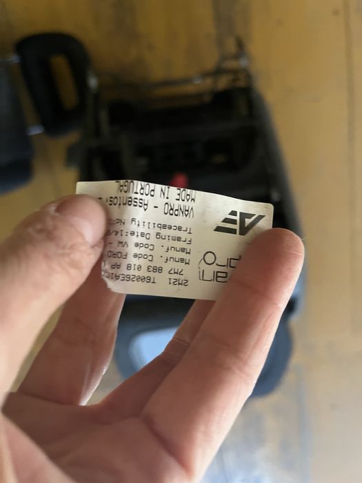 Fotele samochodowe Sharan