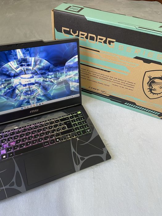 150+Ноутбуківℹ️АБСОЛЮТНО НОВЫЙℹ️MSI Cyborg 15 +КОРОБКА ℹ️15.6" 144Hz/RTX5050 8GB/Core i5 210H/16GB RAM/SSD 512GB/Treid-Inℹ️Розстрочка  МОНО ОНЛАЙН