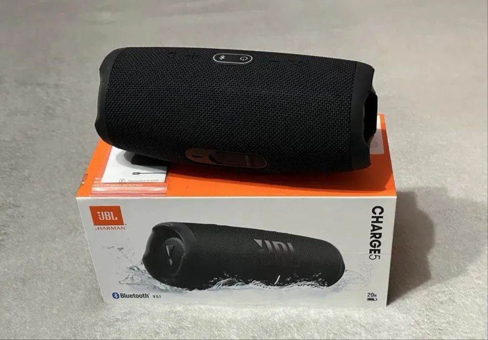 Портативная колонка JBL Charge 5 Black