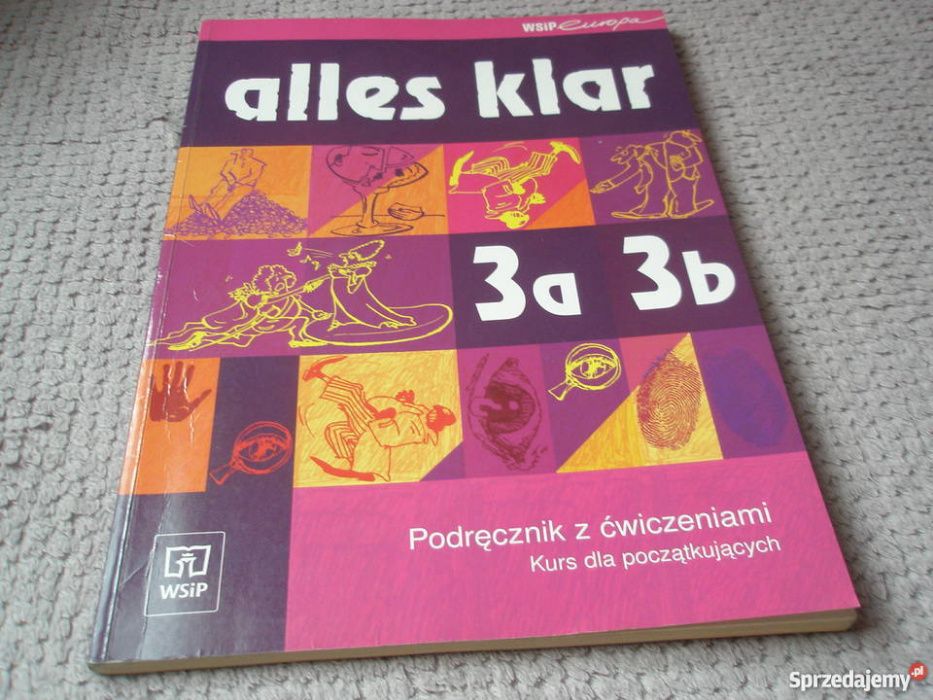 alles klar 3a, 3b podręcznik z ćwiczeniami