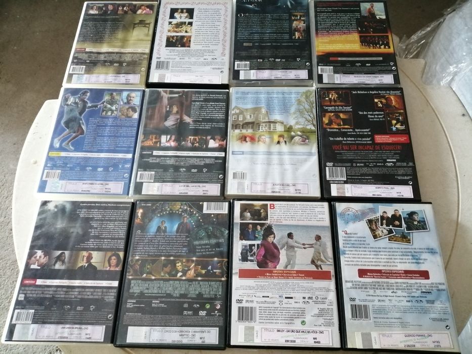 26 DVD de filmes