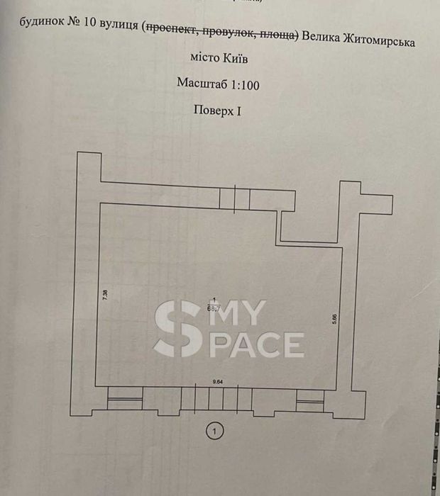 Продаж фасадного приміщення 147м2 Велика Житомирська | Володимирська
