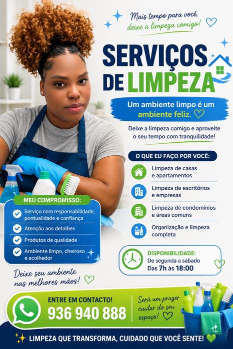 Serviços de limpeza