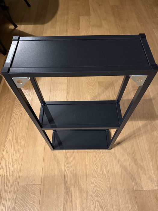 Enhet polka ikea 40x15x75 antracyt czarna