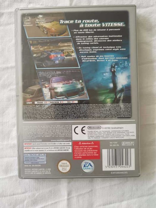 Need For Speed Underground 2 | Player's Choice [Game Cube, 2005] FR