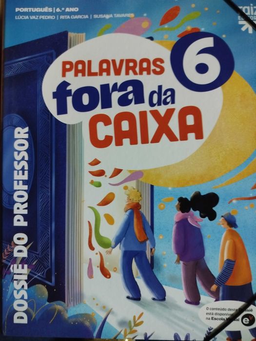 6º ano: versão do professor - manuais de Português, cadernos de atividades, planificações. Novos! 5€ cada