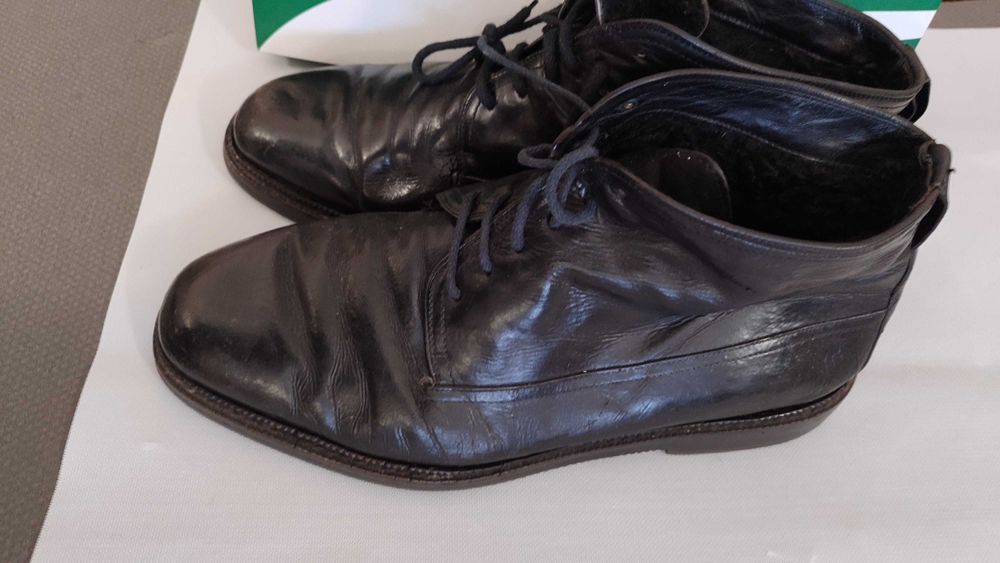 Сапоги чоловічі Італія Torresi з натуральної шкіри на овчині