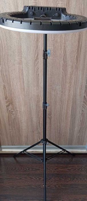 Кольцевая лампа бровиста косметолога в салон RL-21 со штативом 7588