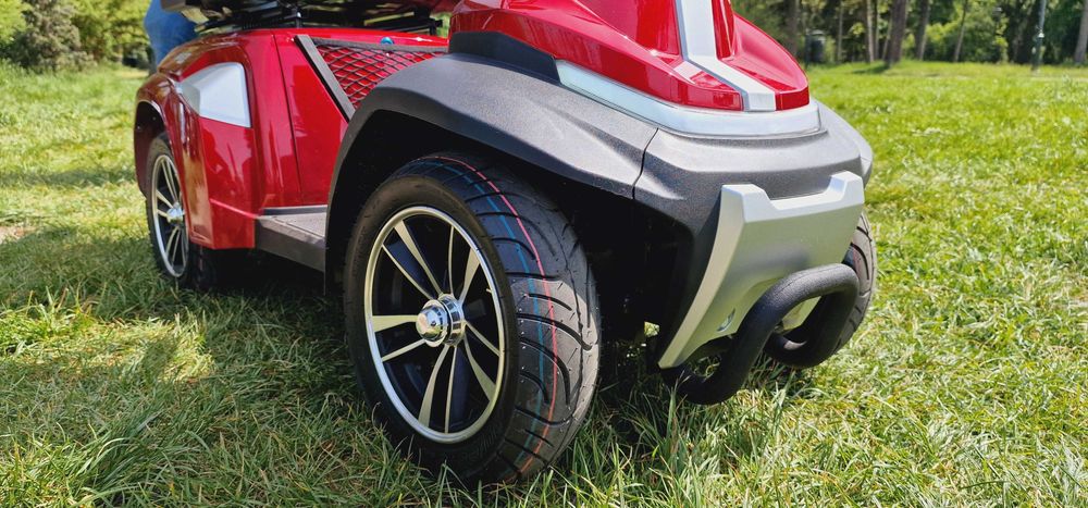 Elektryczny wózek czterokołowy ELECTRORIDE FASTI MED + pokrowiec