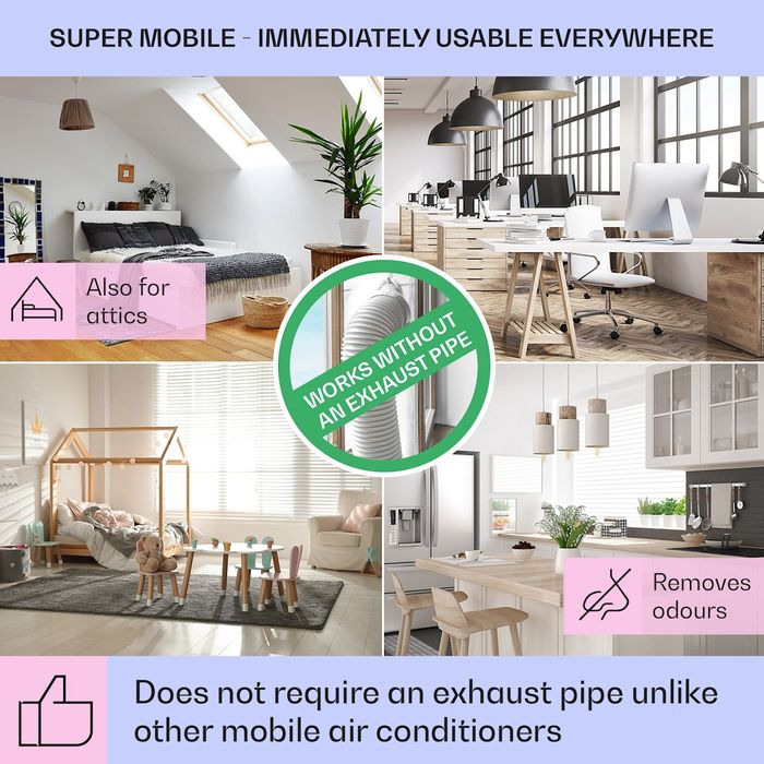 Klimator Klarstein Mistral 50 W biały