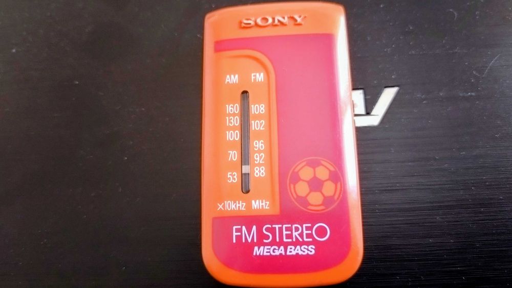 Mini Radio Bolso Sony SRF-S80 FM/AM Mega Bass