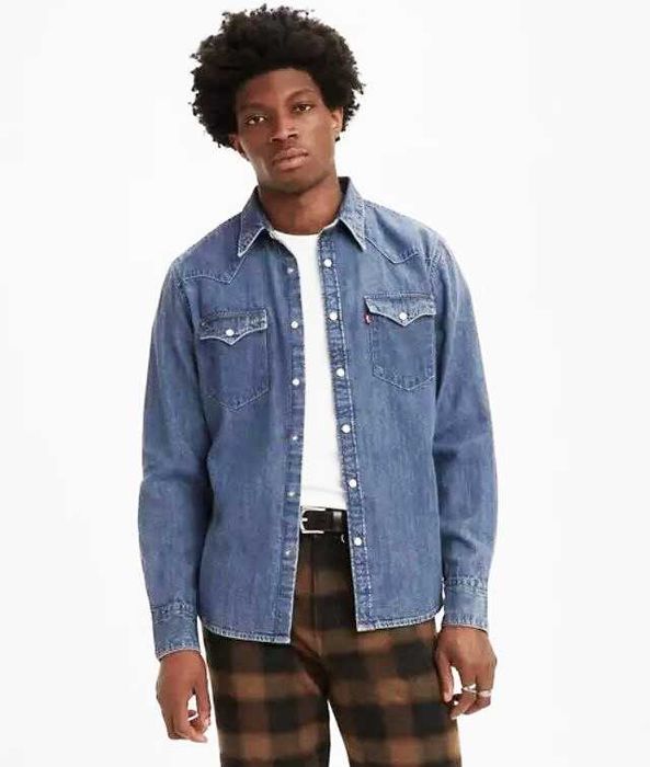 Рубашка джинсовая LEVI´S® оригинал XL