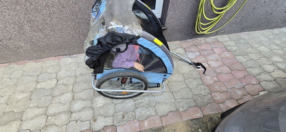 przyczepka rowerowa 2osobowa