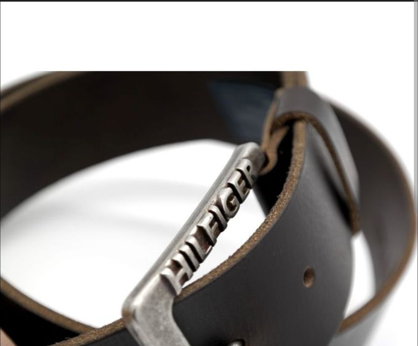 Nowy pasek skórzany Tommy Hilfiger