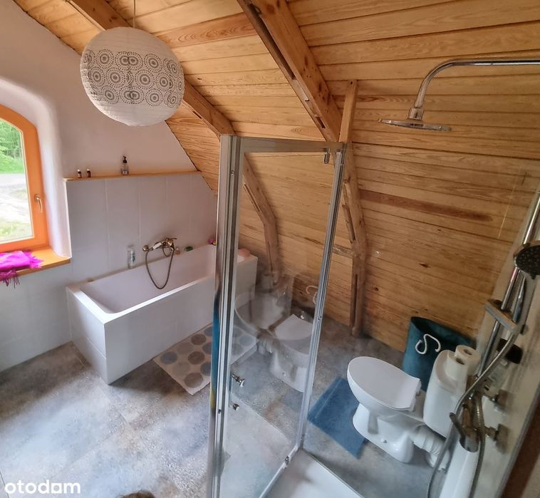 Dom ekologiczny, super oszczędny, z gliny lekkiej, przy lesie, 156 m²
