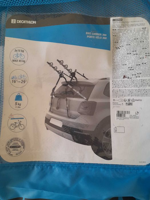 Porta-Bicicletas B’Twin Decathlon 300 – 3 Bicicletas