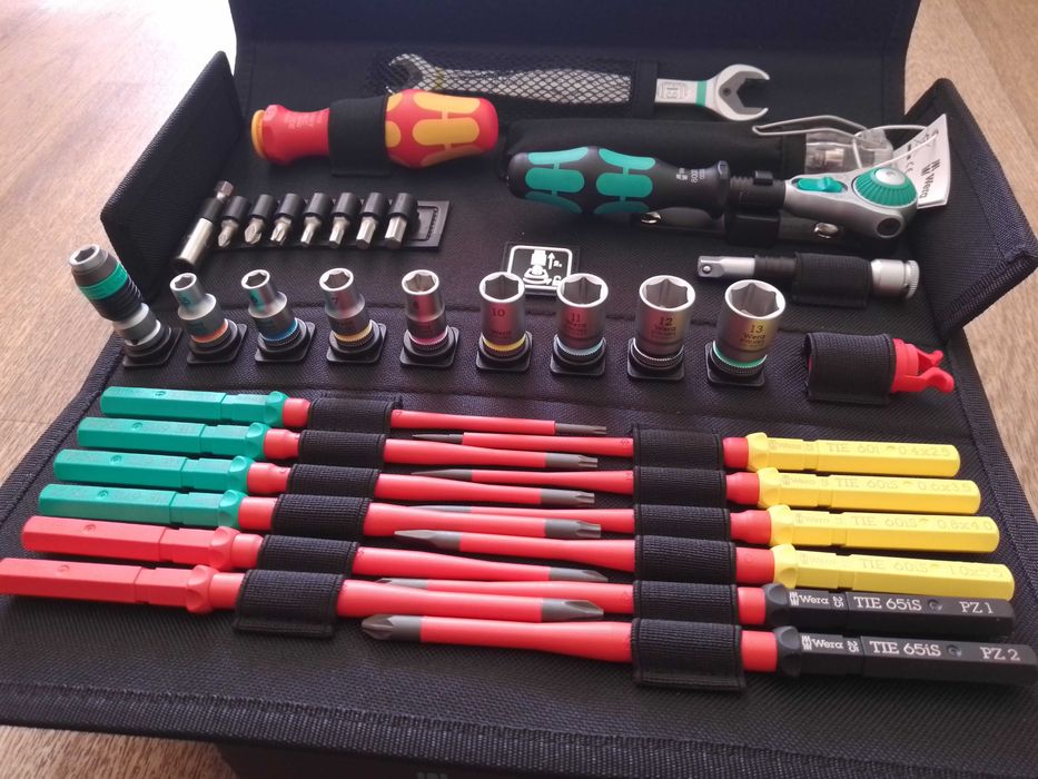 Набір інструментів Wera Kraftform Kompakt W 1 Wartung 05135926001