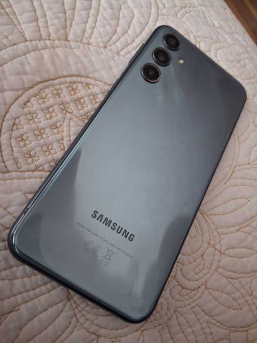 Samsung M34 5G  Gorilla Glass w kolorze srebrnym niebieskim