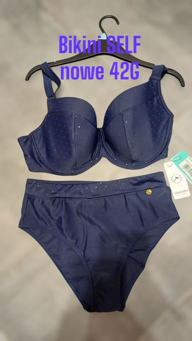 Self 42G 85G bikini 85g nowy strój kąpielowy 85G 42G granat zloty
