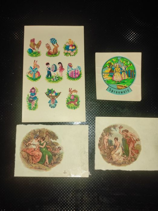 Наклейки ГДР 80х